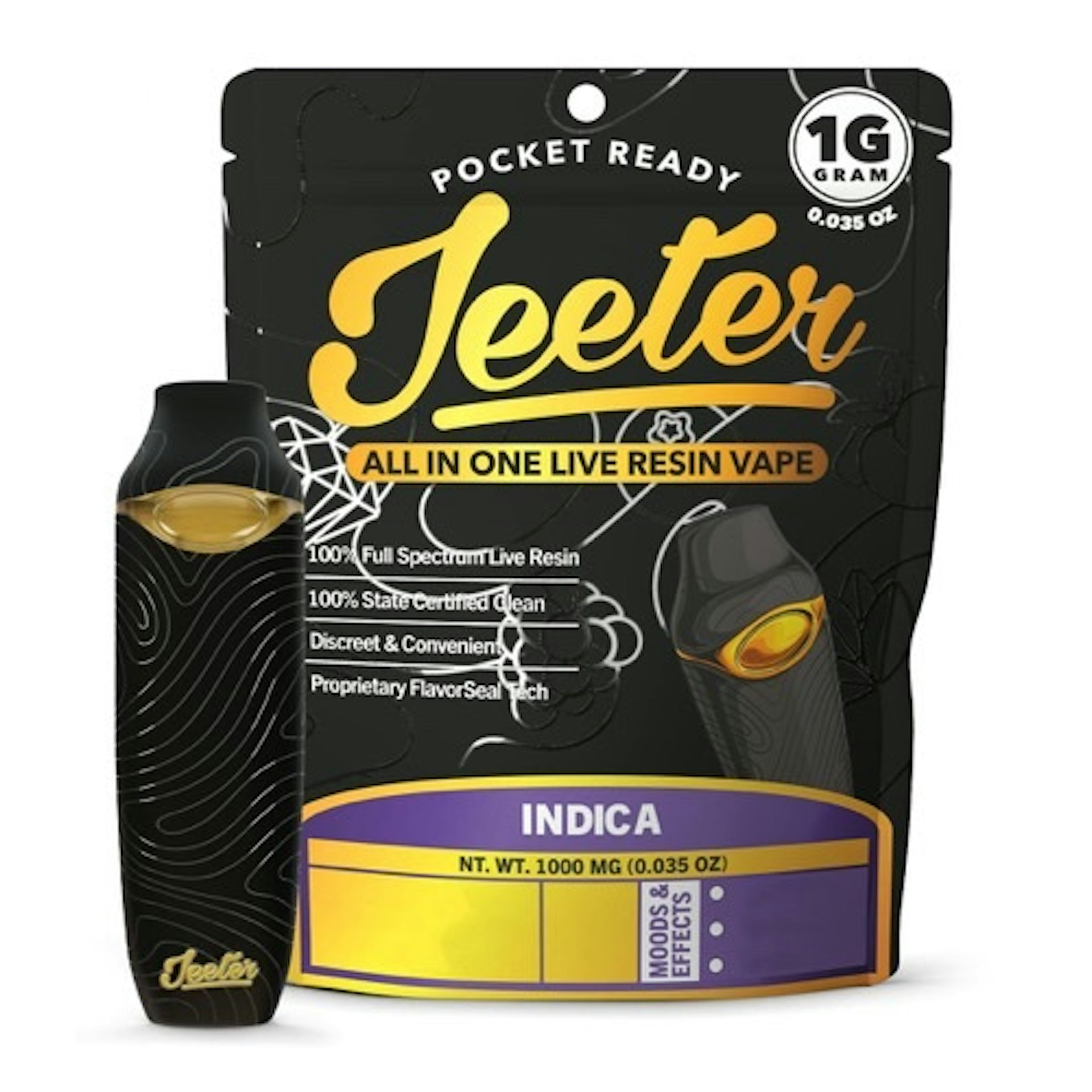 Jeeter AIO - Pink Sunset 1g Live Resin Disposable