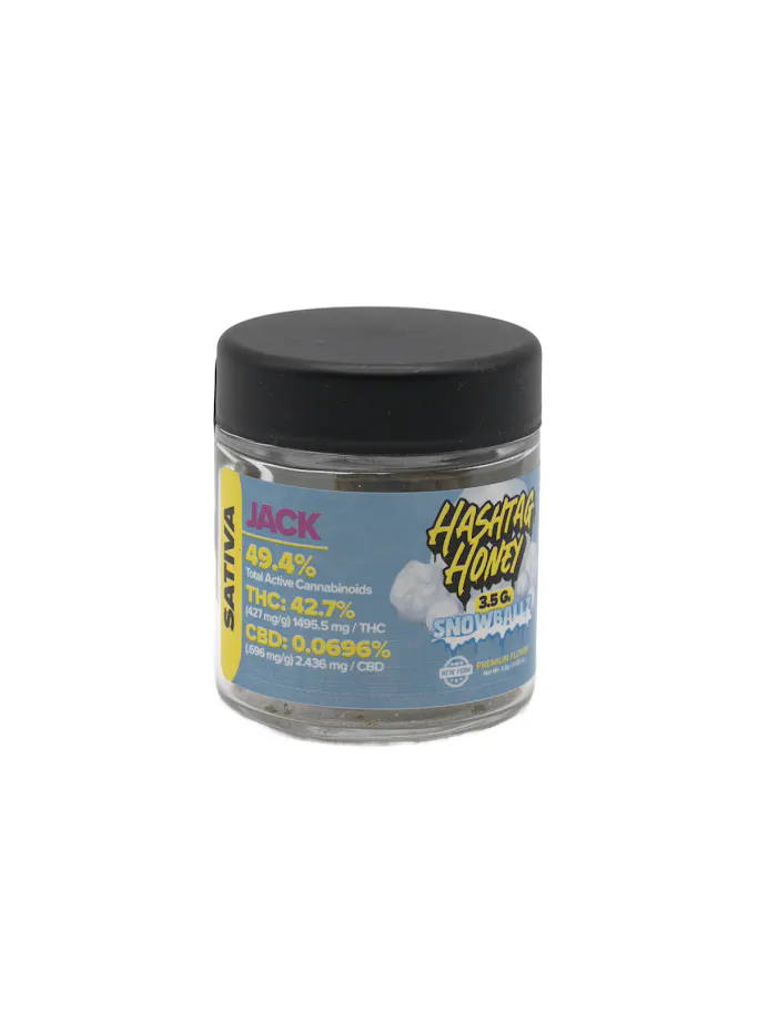 Hashtag Honey | Jack | Snowballz Infused Flower | 3.5g at Nuna Harvest
