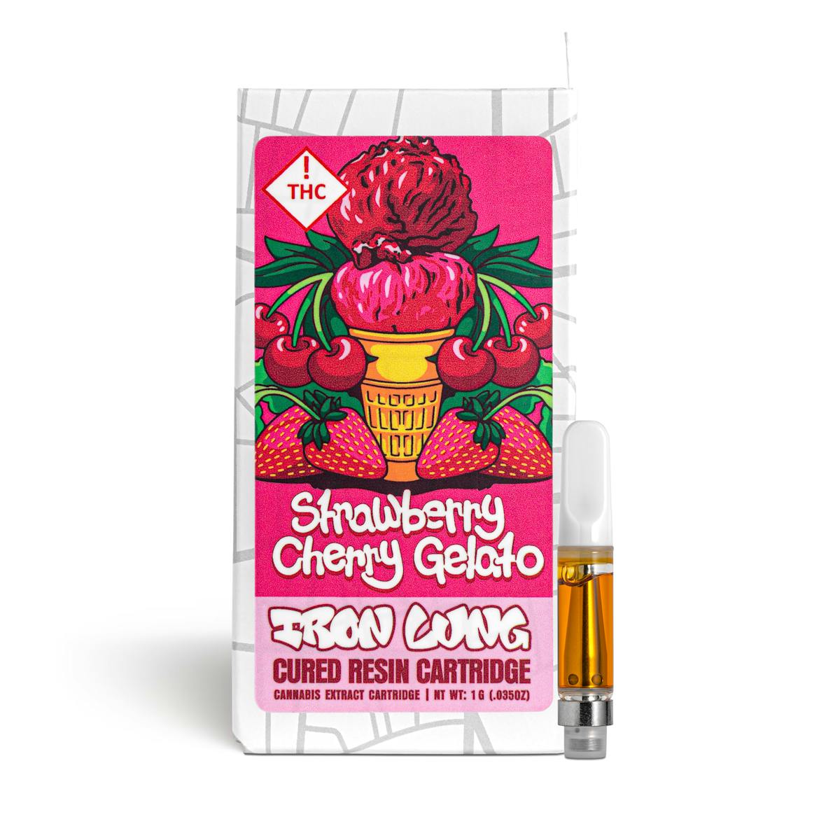 Photo of Strawberry Cherry Gelato #8 Cured Resin Cart
