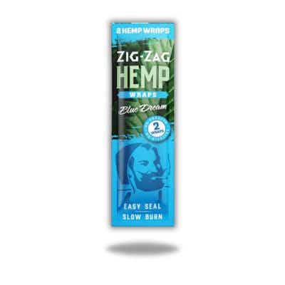 Product: Zig-Zag | Blue Dream Hemp Wraps | 2 Pack