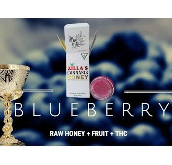 Zilla's Zilla's | THC Honey | Blueberry | 200mg - Pleasantrees