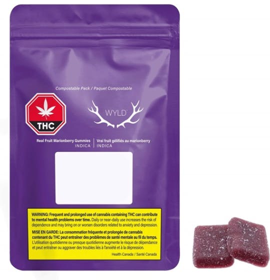Real Fruit Marionberry Gummies 2-pack