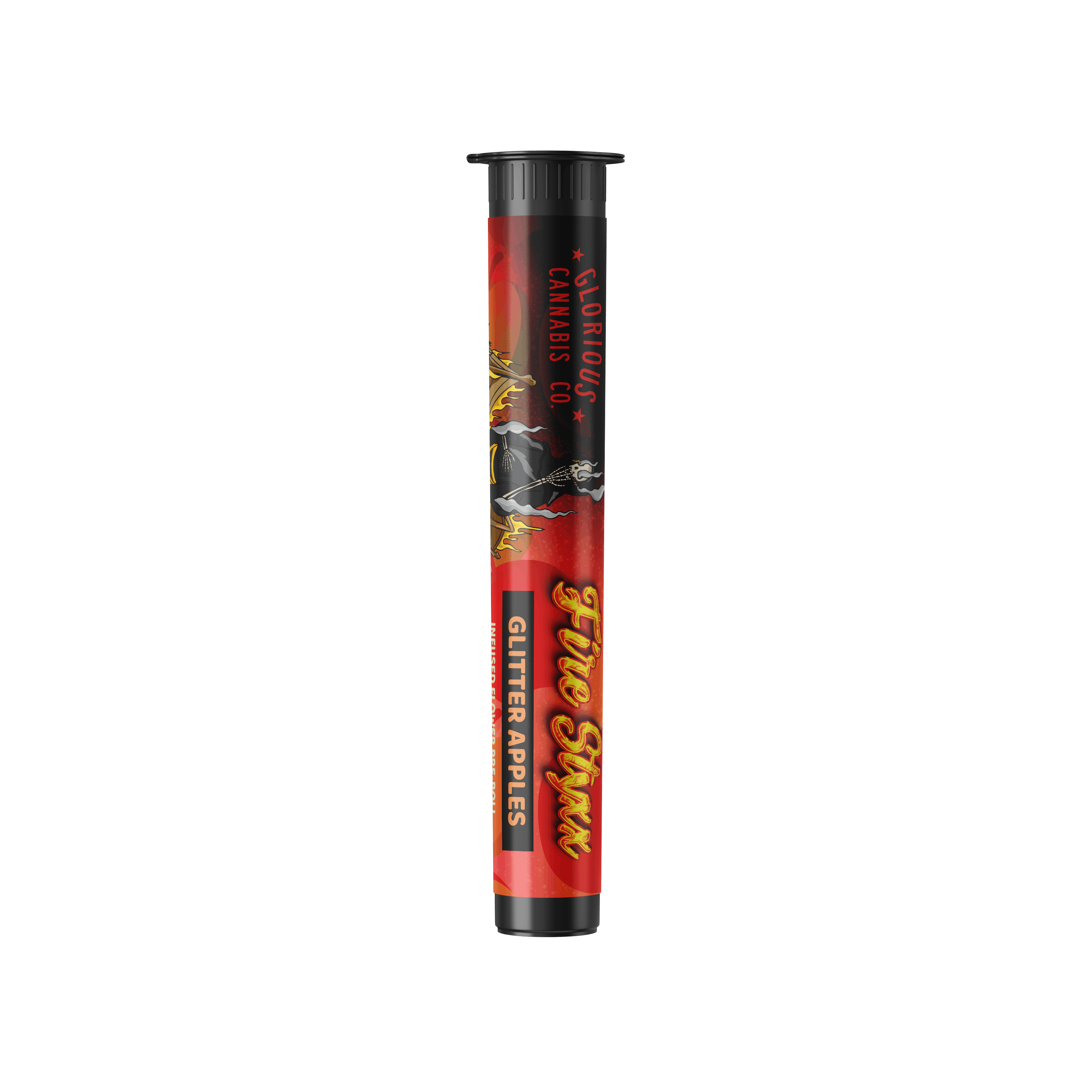 Product: FIRE STYXX | GLITTER APPLES | INFUSED PRE-ROLL INDICA