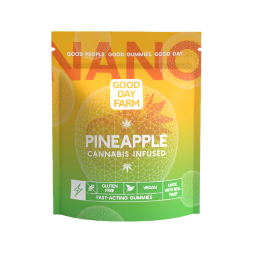 GDF: Fast-Acting Gummies | Pineapple | 100mg | 10pk-active