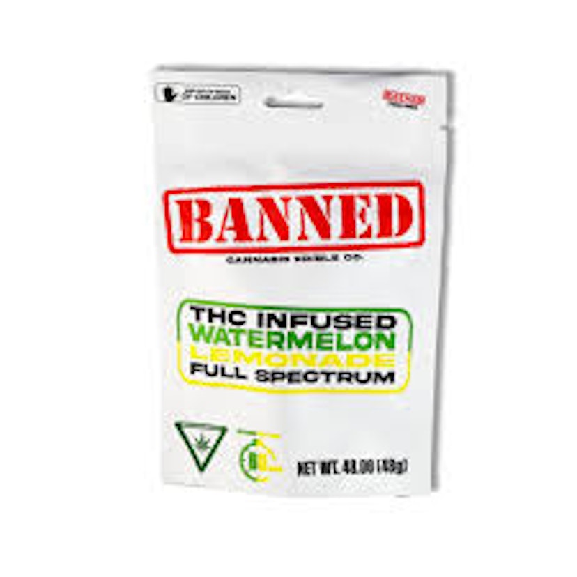 Banned - Watermelon Lemonade Gummies 200mg