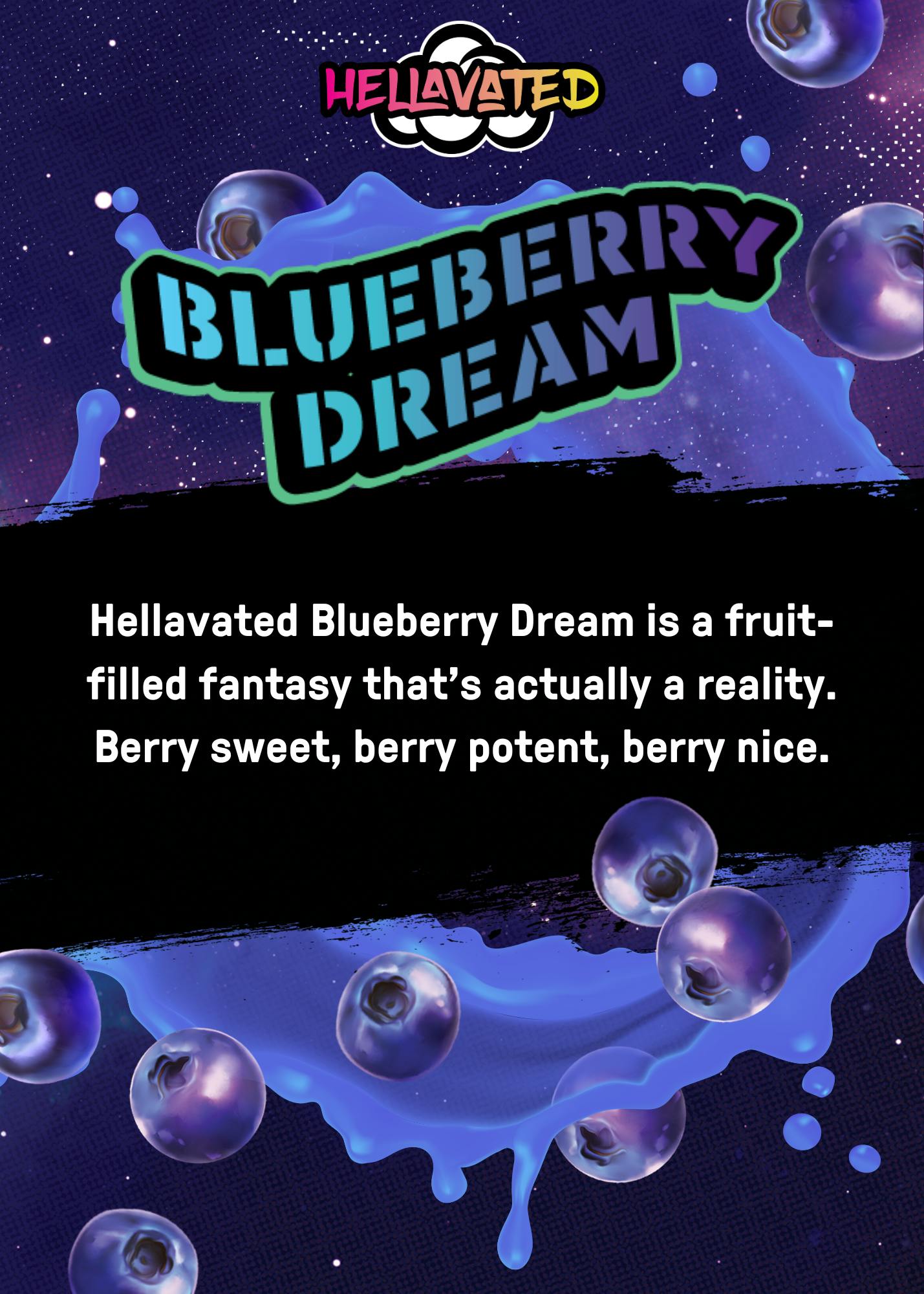 Hellavated: Blueberry Dream Cloud Bar All In One