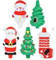 Christmas Collection Silicone Hand Pipe to Assorted Styles