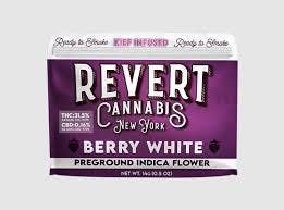 Revert Kief Infused Ground Flower | 14g | Berry White