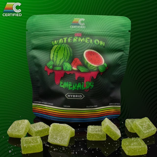 ~10mg THC per Gem, 10 Gems/pack
—
Formulated to provide a balanced experience ideal for anytime use.
—
Lovingly handmade with gluten free/vegan ingredients – Certified’s Gems are cannabis infused using nano emulsification technology and formulated with sunflower lecithin for enhanced cannabinoid delivery and optimal bio availability.
—
Emulsified | Vegan | Gluten-free
