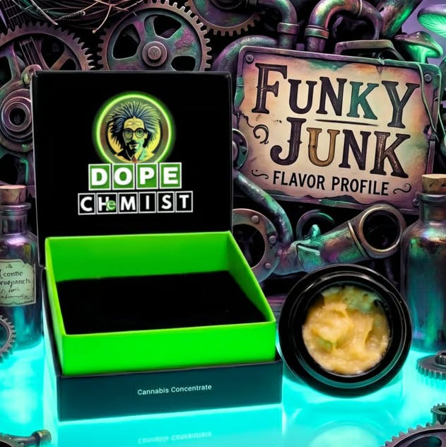 Product Dope Chemist | Funky Junk | Live Hash Rosin
