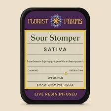 Florist Farms Sour Stomper 5pk Live Resin