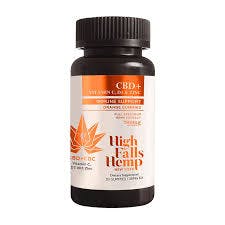 Edibles | High Falls | Immunity | Orange Gummy | 750mg