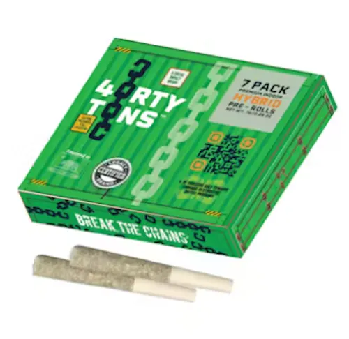 7pck – Hybrid Pre-rolls – – 40 Tons – Dazed | Cannabis Dispensary,