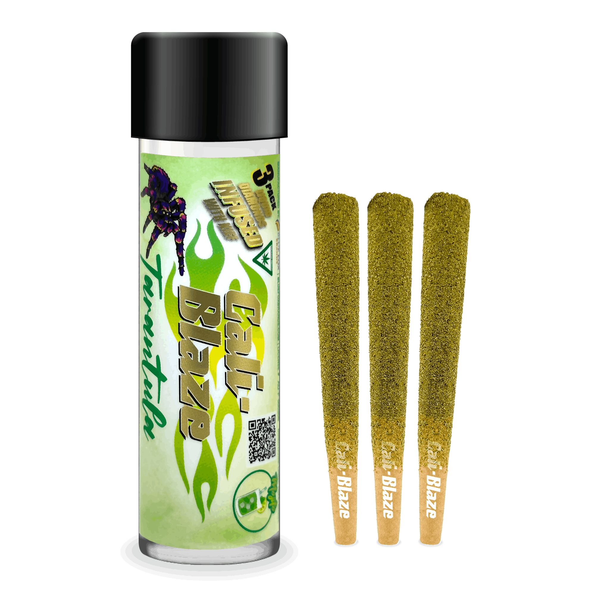 Cali-Blaze | Tarantula Pre-Roll 3-Pack - 3g - Mojito