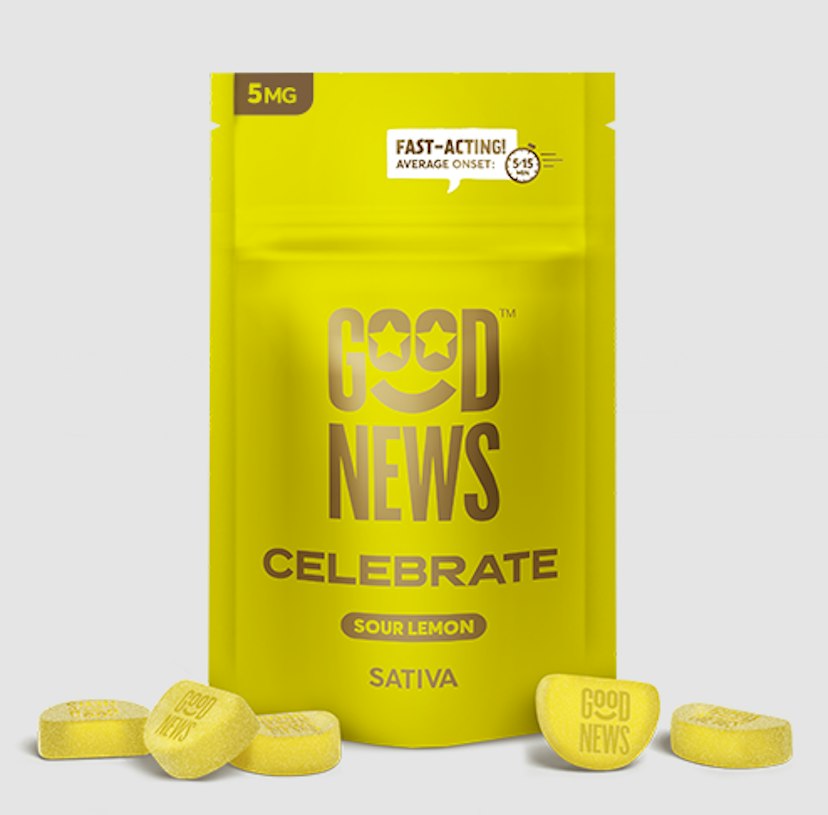 Good News | 200mg 1:2 CBN/THC Gummies | Sour Blueberry (Fast Asleep)