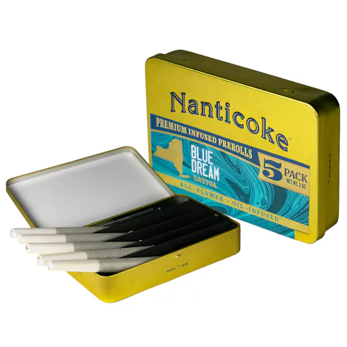Nanticoke Blue Dream Infused Preroll .7g 5pk-1