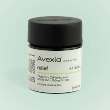 Product VE Avexia Tablets - Relief 40pk 1:4 THC:CBD 100mg