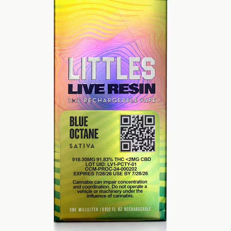 Littles | Blue Octane | Live Resin AIO | 1g
