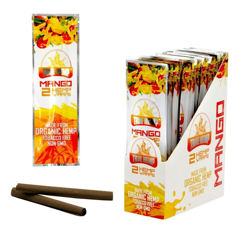 True Hemp | Organic Wraps | Mango | 2PK