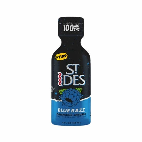 St. Ides - Shot - Blue Raz - Beverage - 100mg - Lemonnade Union City