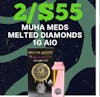 2/$55 | Muha Meds Melted Diamonds AIO