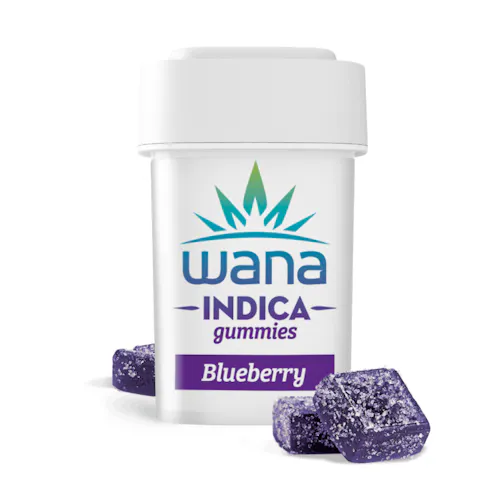 Blueberry Indica 10mg (10ct) – Wana-active