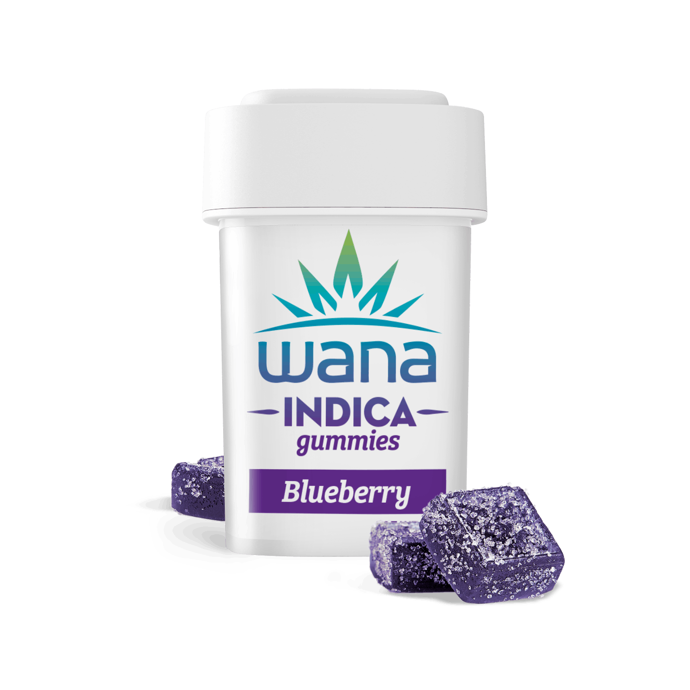 Wana - 200mg Gummies - Blueberry