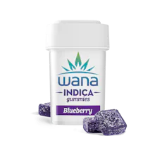 Wana - 200mg Gummies - Blueberry