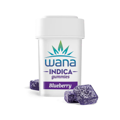 Wana - 200mg Gummies - Blueberry