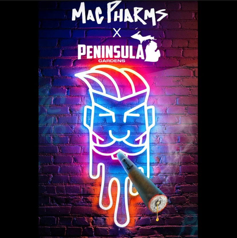 Peninsula Gardens x Mac Pharms Hash Hole | Sherb x Zerb