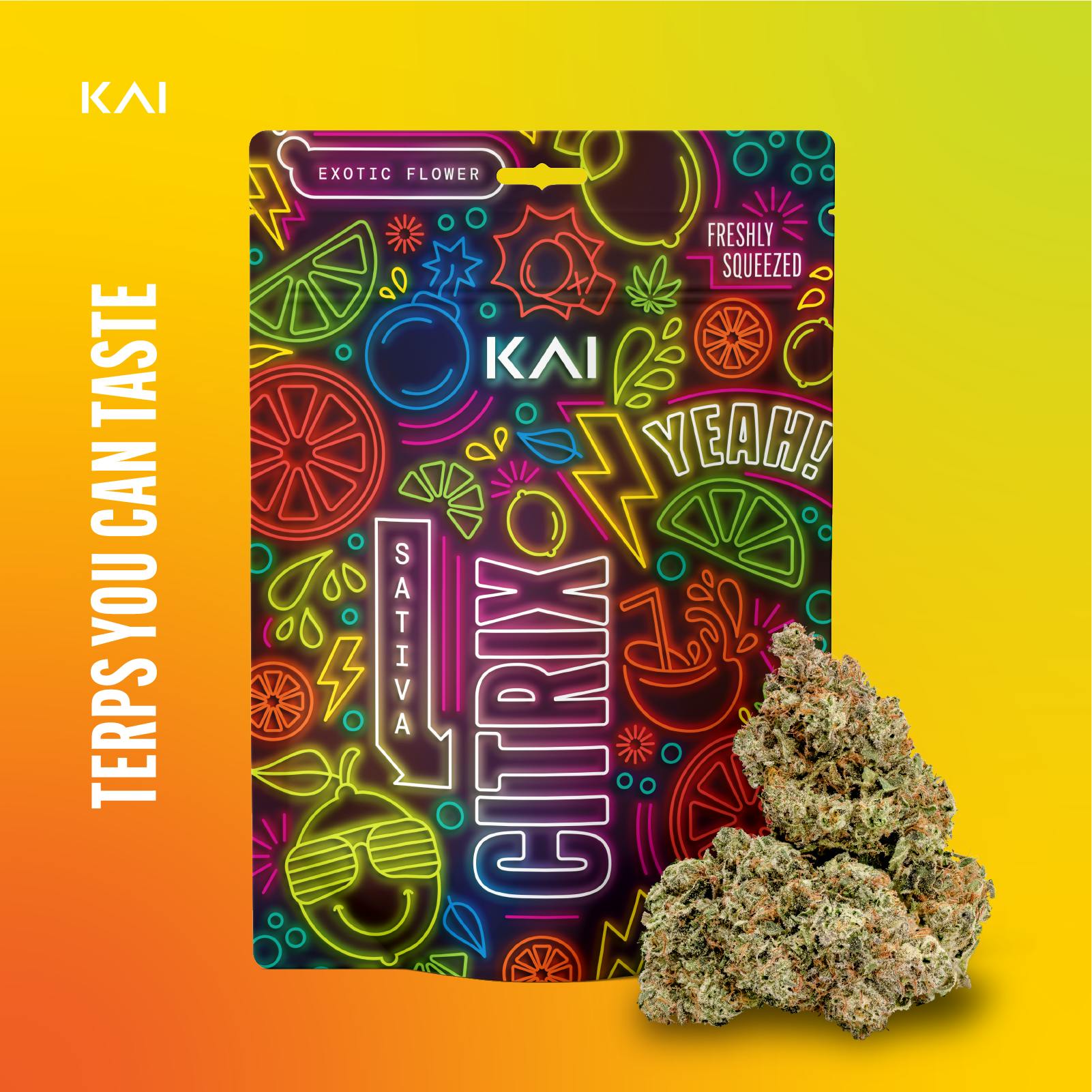 Kai - 3.5g Prepack - Citrix