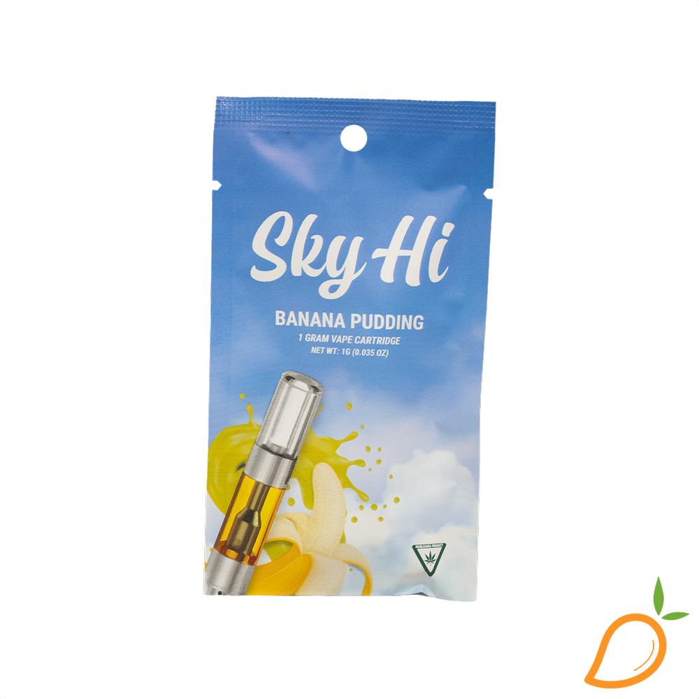 1g Banana Pudding Gelato Vape Sky-Hi
