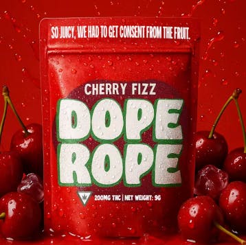 Product: Cherry Fizz | 200mg | Dope Rope