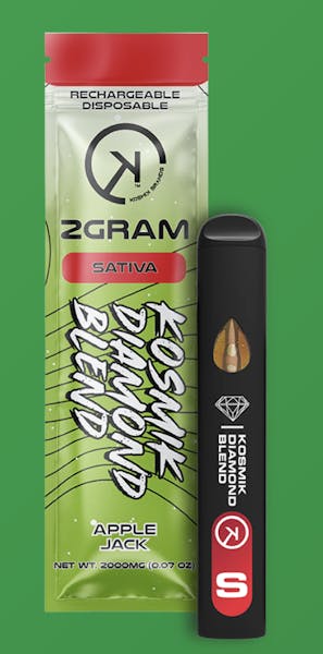 Apple Jack | 2g | Diamond Disposable | Kosmik