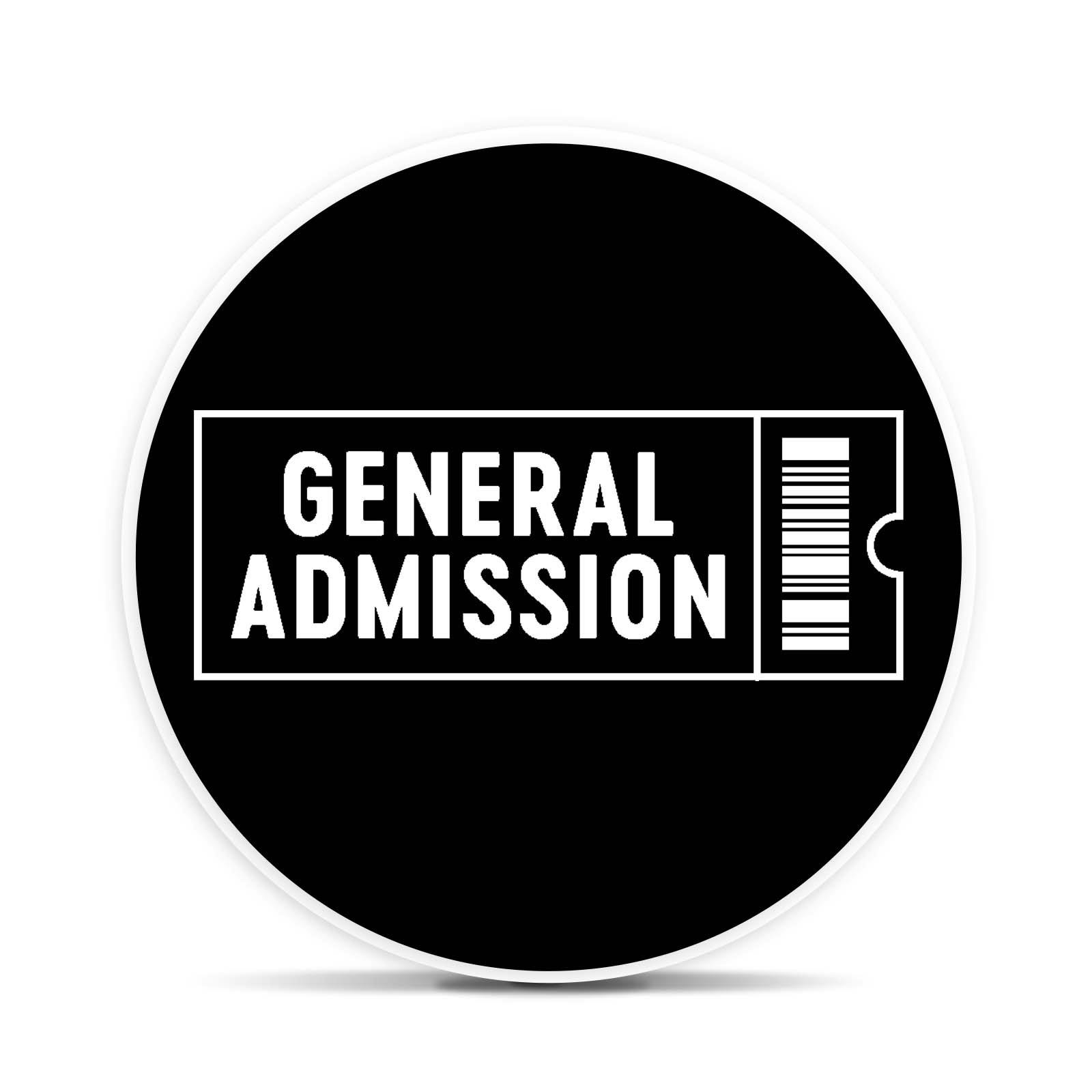 General Admission - Blue Rocket 2pc