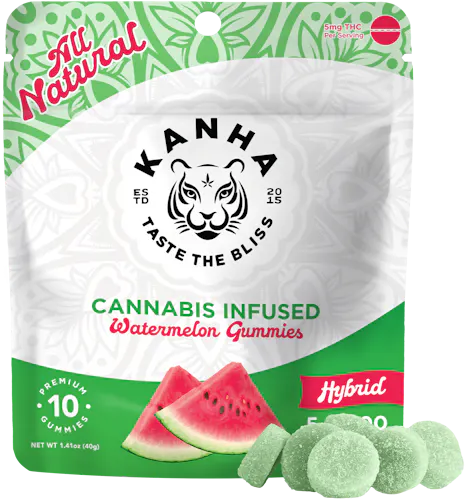 Watermelon Gummies 10-pack-active
