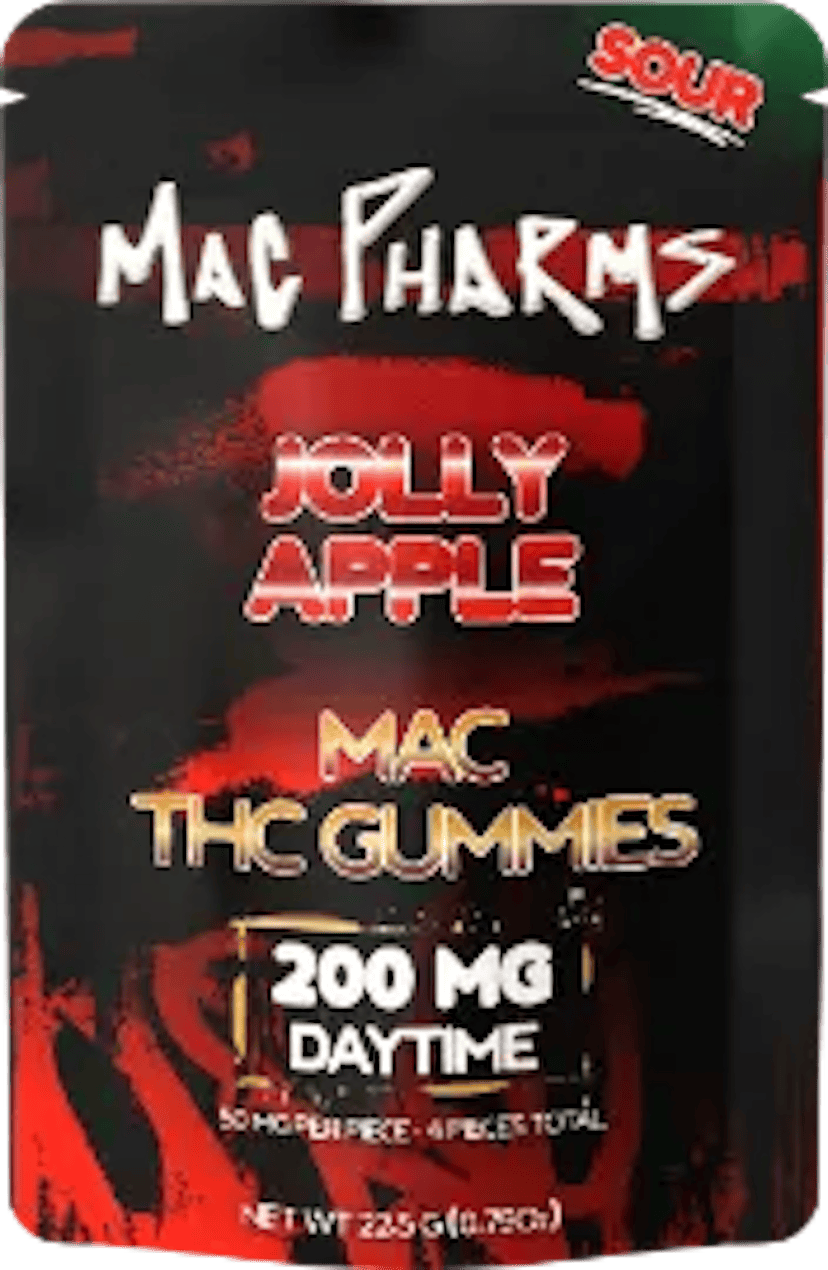 Mac Pharms - Sour Jolly Apple 200mg