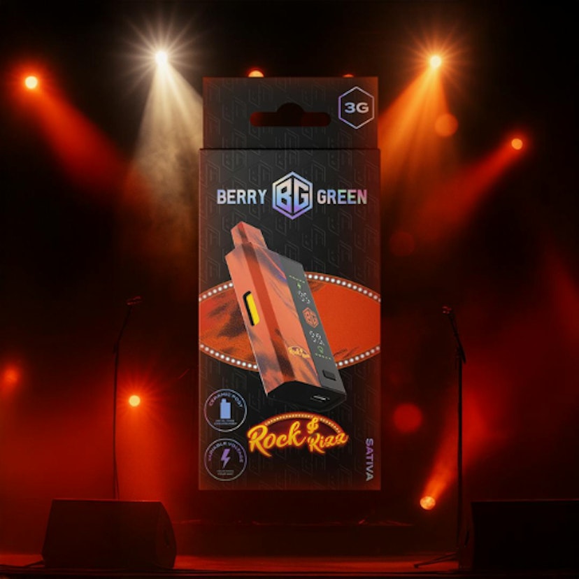 Berry Green - Rock & Rizz 3G Disposable