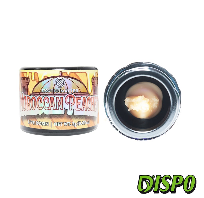 Exotic Matter - Moroccan Peaches 2G Live Hash Rosin