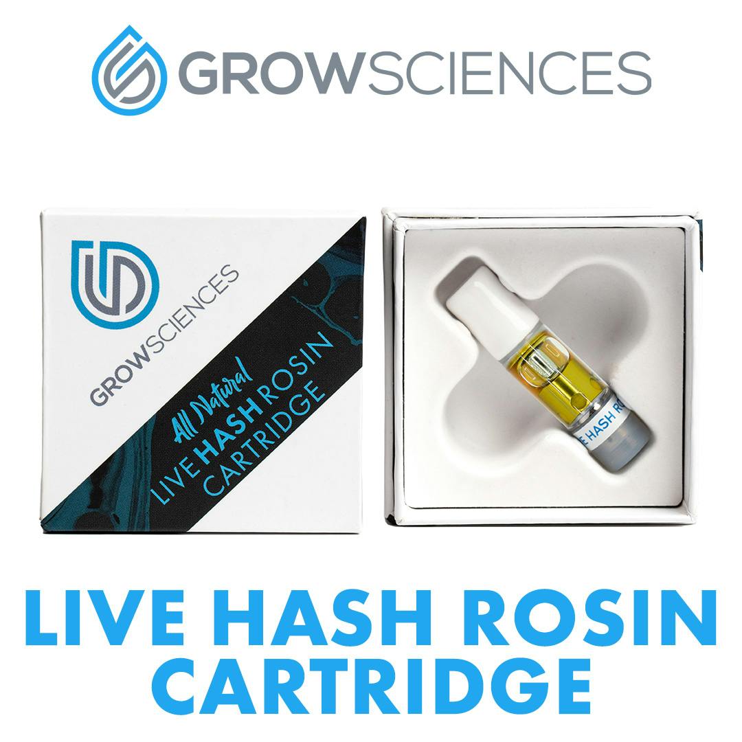 Grow Sciences 0.5g Live Rosin - Lemon Strawz