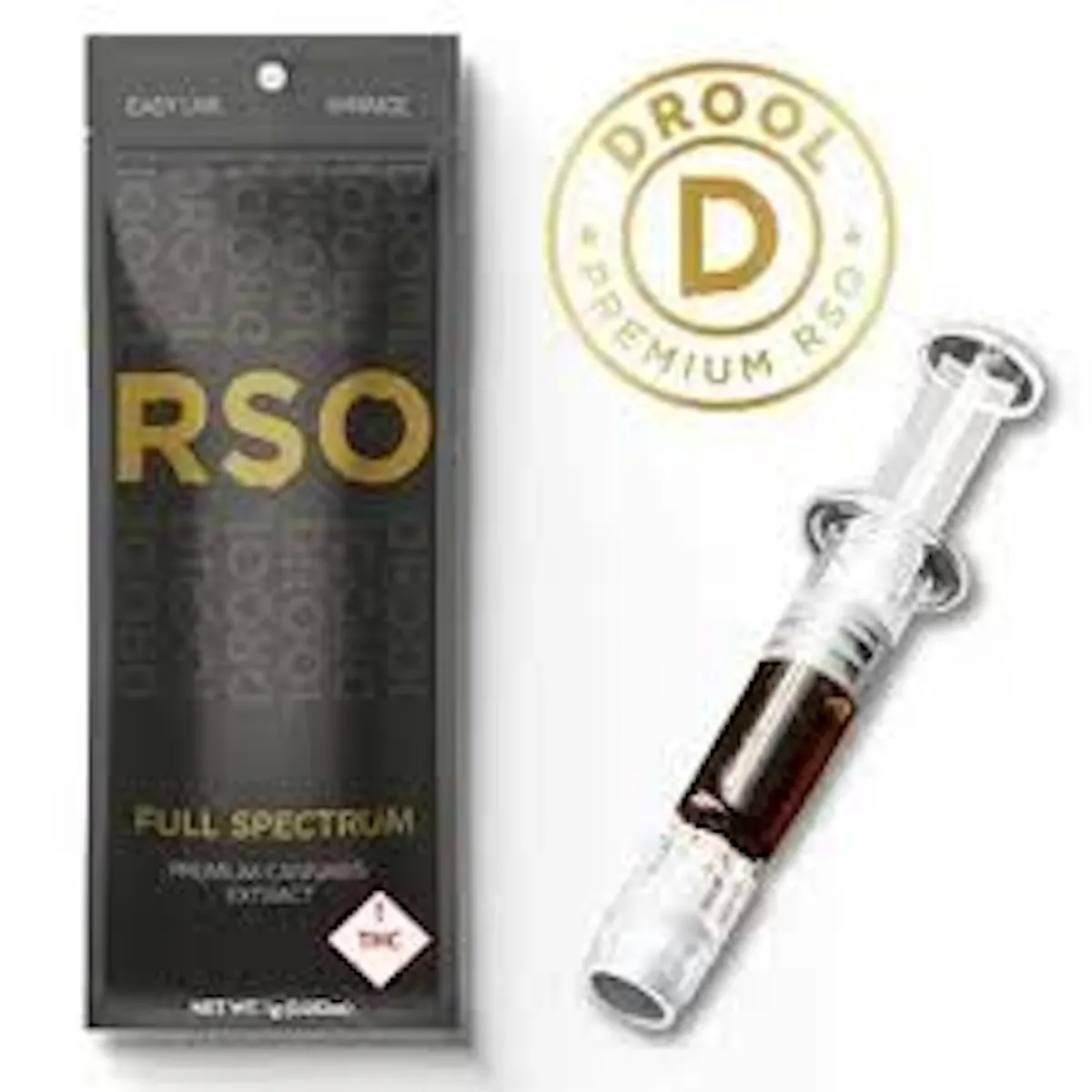 Drool l Full Spectrum RSO Syringe l 1g l 100mg - Eastern Green Cannabis ...