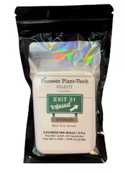 Product Infused Preroll | Exit 31 Infused (H) 5pk | Pioneer Plant-tech