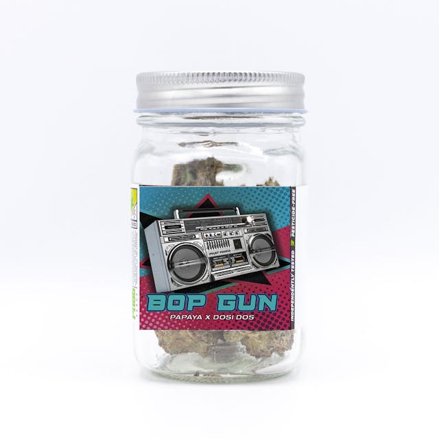 Dosidos x Papaya - (Flavors: Creamy, Lemon & Woody), (Effects: Relaxing, Creative & Giggly), (Aromas: Earthy, Skunky & Sweet)