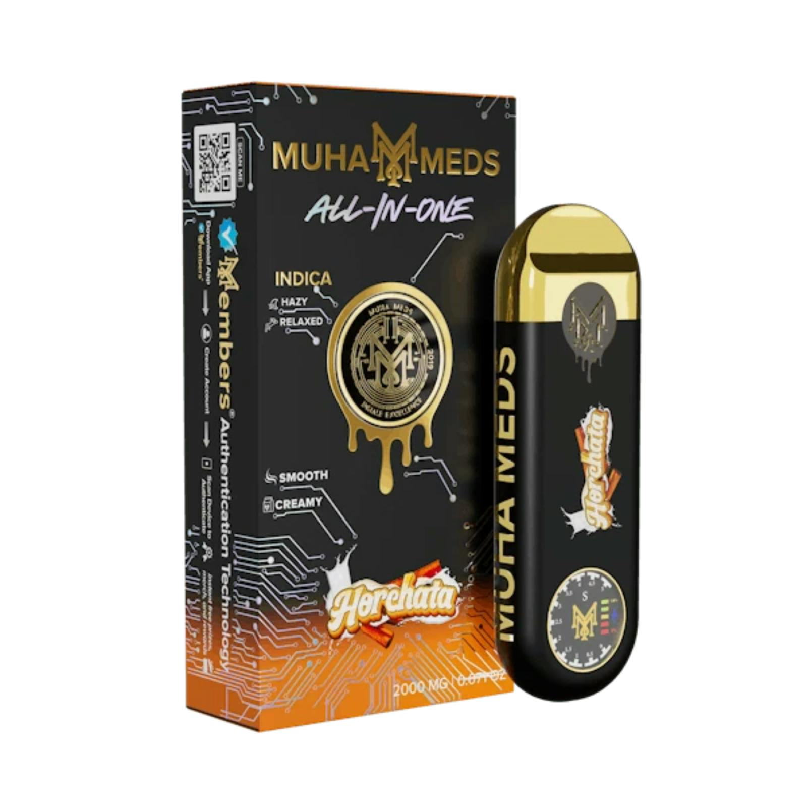 muha meds disposable vape reviews | HORCHATA | INDICA | | 2G | REC (2g) Blueberry Cream (H) - ARRO Infiniti Flavour:Orchard Rounds (Peach)