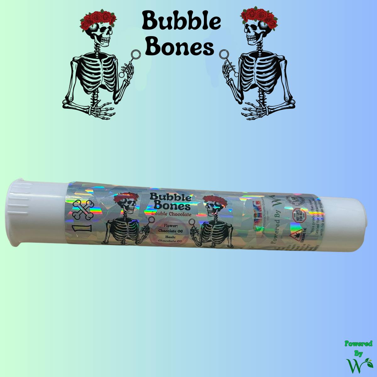 Bubble Bones | Star Zyrup | Hash Infused Preroll - 1g