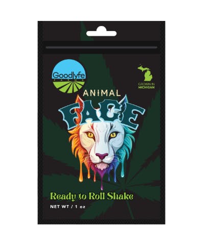 Product: Animal Face | 1oz | Pre-Packed | Shake | Goodlyfe Farms