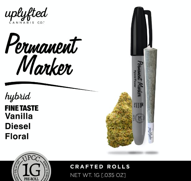 Product: UPLYFTED | PERMANENT MARKER | PRE-ROLL INDICA/HYBRID