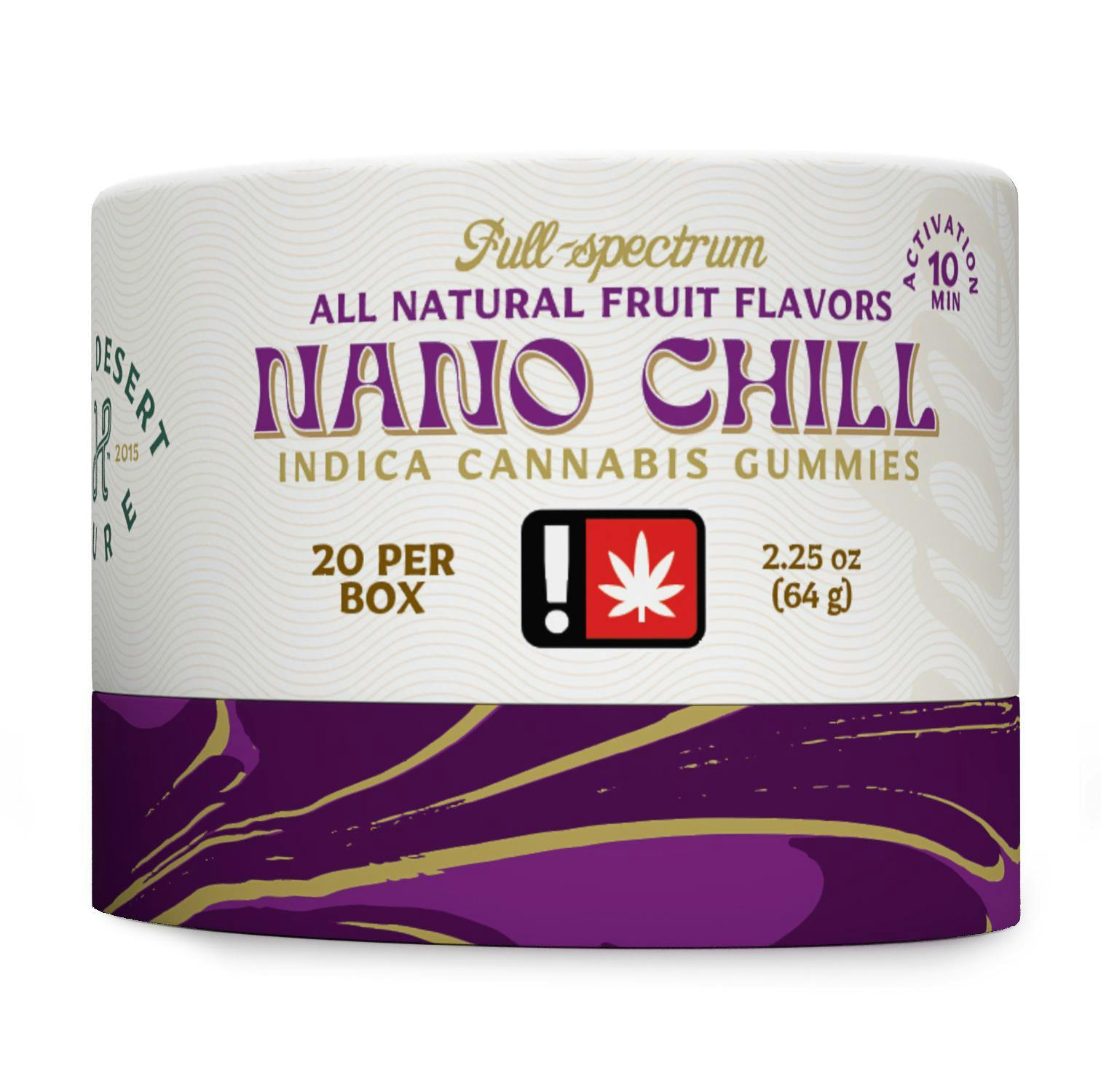High Desert Pure | Nano Chill Full Spectrum Gummies | 100mg