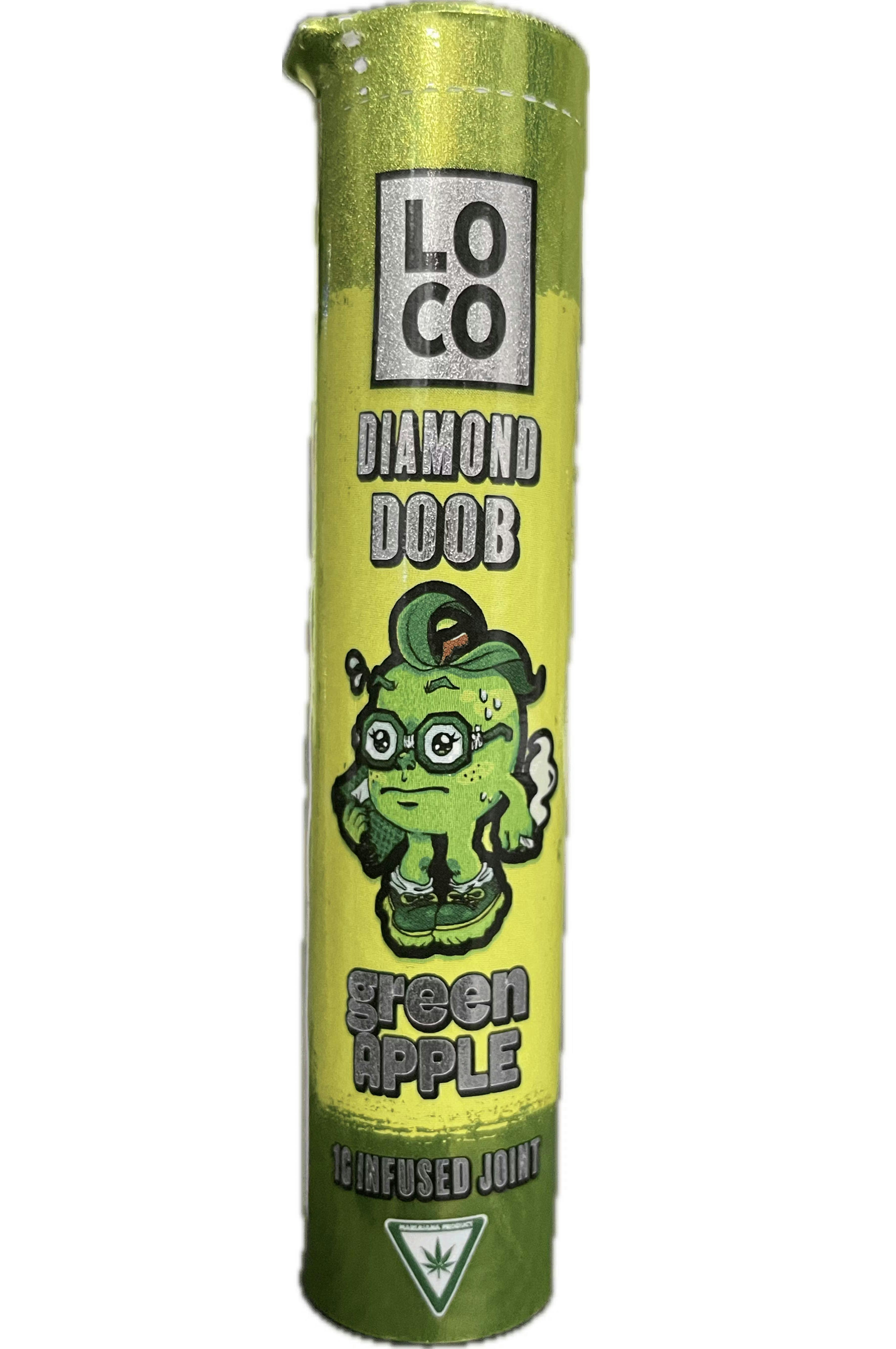 Product: LOCO | Green Apple Infused Joint | 1g