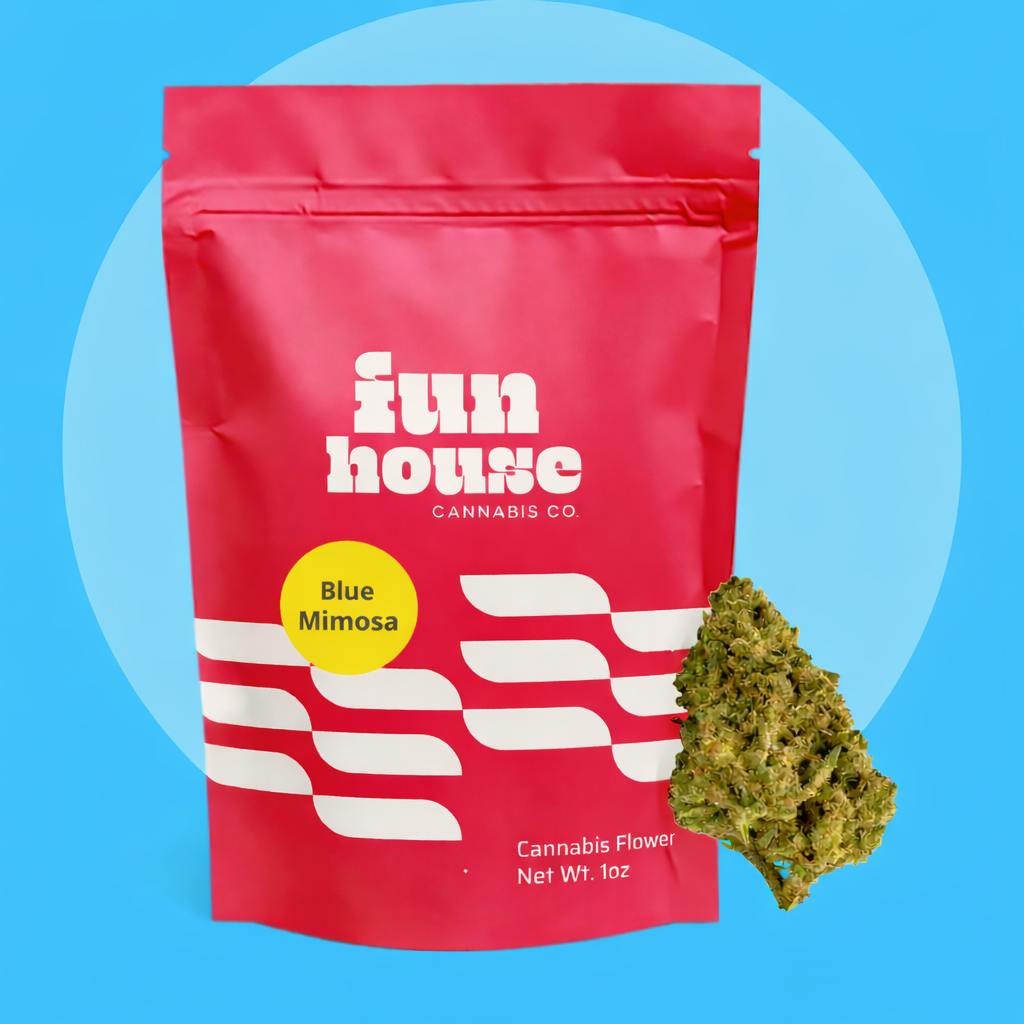 Fun House Cannabis - 28g Prepack - Blue Mimosa